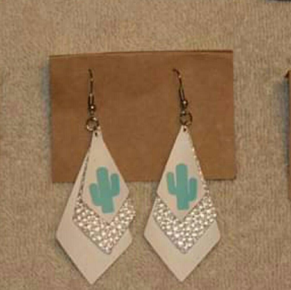 Cactus Earrings